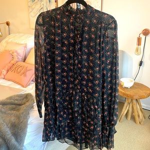 Zara floral dress